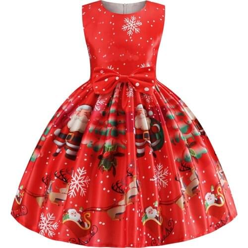 Fashion Christmas Wedding Dress 2021 Bridesmaid Dresses Costume Dress Mesh Formal Dress For Girls Evening Dress For 3-10 Age