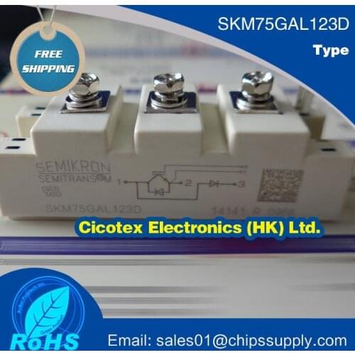 SKM75GAL123D MODULE SKM75GA L123D IGBT SKM75-GAL123D