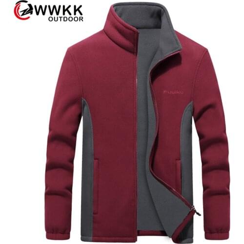 Mens Winter Polar Fleece Jackets Male Outdoor Camping Tourism Coats Mountain Climbing Trekking Ski Hiking Jackets Snow Clothing