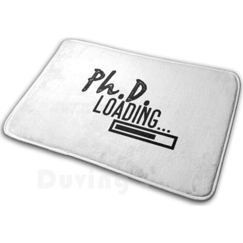 Phd Student Soft Non-Slip Mat Rug 2977 Carpet Cushion Future School Psych School Psychologist Behavior Naps Phd Phd