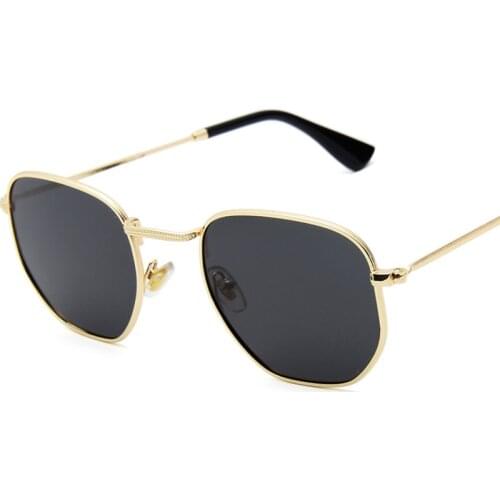 2021 new trend polarized sunglasses women star models small frame metal colorful glasses for men and women uv400