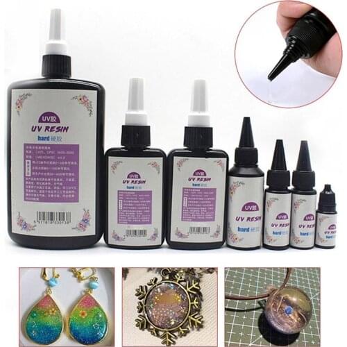 New DIY UV Ultraviolet Resin Curing Solution Quick-drying Non-toxic Sunlight Activated Hard