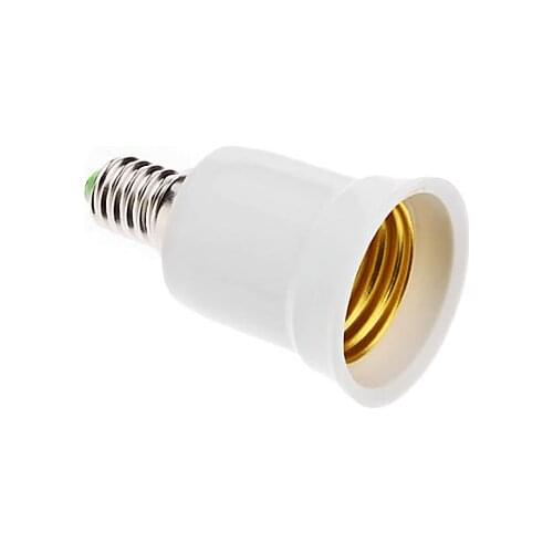 IWHD E14 To E27 Adapter Splitter Bulb Socket Convertible Lamp Base E14 E27