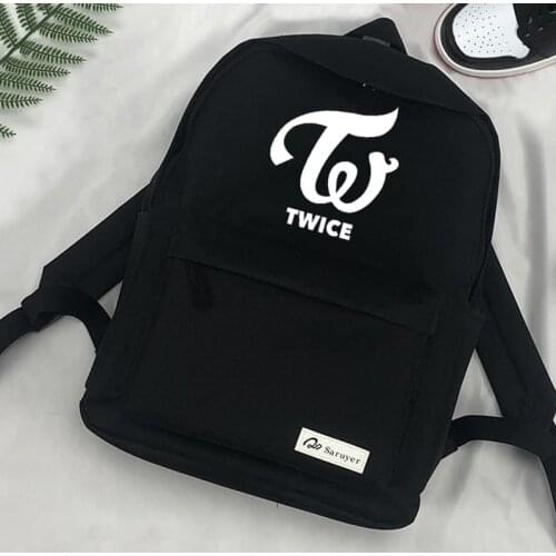 Kpop Group Twice Backpacks Women Sac A Dos Stray Kids K-pop School Bag Back Pack Girls K Pop Travel Shoulder Bag Sac A Dos Femme