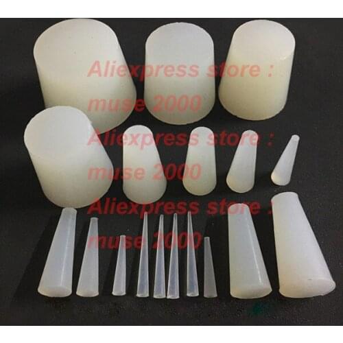 Silicone rubber hole stopper Plug ending cover inserting end 34 36 38 40 42 flame plating powder Dustproof and leakproof seal