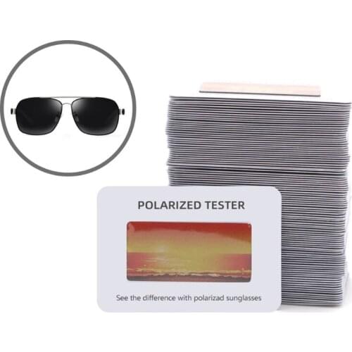 Sunglasses Polarised Test Card for Mens Ladies Kids