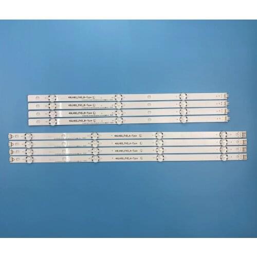 8 pcs LED Backlight strip For LG 49lh604 49lh604v 49lw540s 49lh60_fhd_a b ssc_ag79100101_a b 490b5 HC490DUN-ABRR1-211