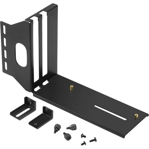 PCIE Riser Card PCI-E3.0 16X Vertical Graphics Card Stand Holder Bracket Stand+PCI-E Extension Cable for ATX Chass GTX2080Ti DIY