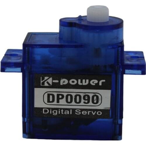 10PCS K-power DP0090 9g Continuous Rotation Micro Plastic Servo for plane car heli robot