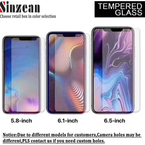 100pcs For iphone XS/XR/XS MAX /11 pro max/12 pro max/12 mini/13mini/13pro/13promax Tempered Glass screen protector 2.5D 0.33mm