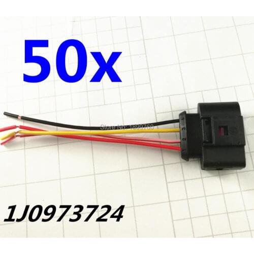 50x IGNITION COIL CONNECTOR REPAIR KIT HARNESS PLUG WIRING 2011340 2011340 1J0998724 FOR AUDI A4 RS4 TT A8 A6 For Vw Beetle Eos