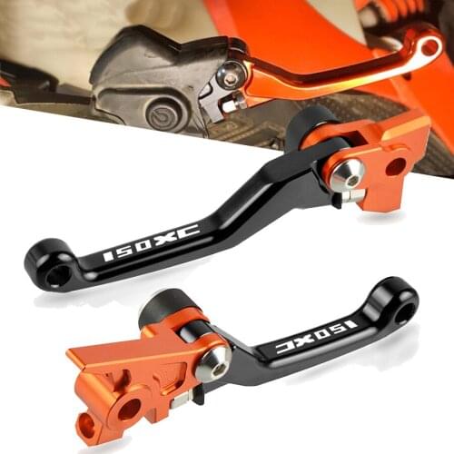 Dirt bike CNC Aluminum Motocycle Levers Motocross Pit Bike Pivot Brake Clutch Lever For 150XC 150 XC 2009-2011 2010