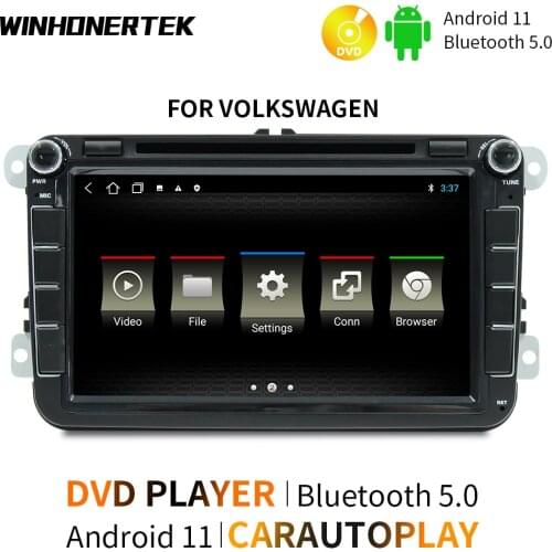 WINHONGTEK 2 din Car Radio 2.5D GPS Android Multimedia Player Universal 8" audio Navigation For Volkswagen Car vw passat b7
