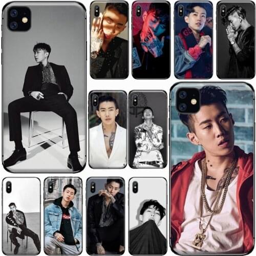 KPOP RAPPER RAP STAR JAY PARK Phone Case For iphone 7 8 12 11 X XR XS pro Max Mini plus Soft silicone cover shell funda Coque