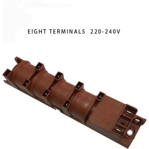 Gas geyser AC 220V Eight spark Plug terminals Pulse igniter for boiler