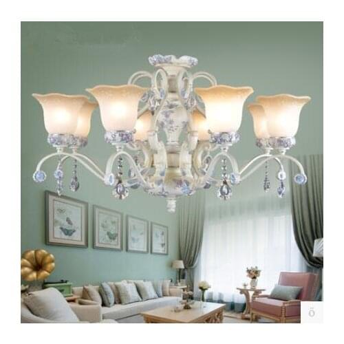 Exquisite resin craft chandelier LED light Dining-room living room Tradition Nordic Environmental chandelier 110-220V lighting