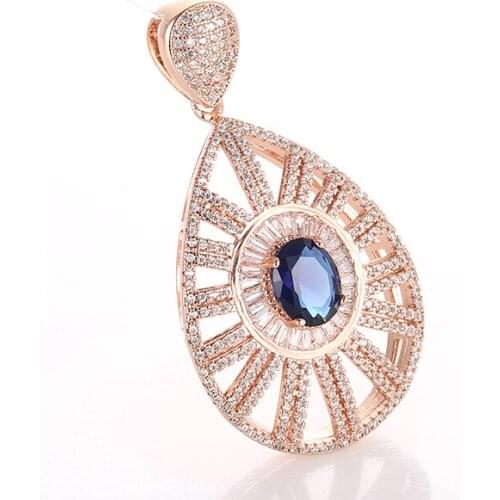 Hot Trendy Jewelry Bijoux Zircon Flower Charms Pendants For Jewelry Making Diy Copper Micro Pave Big Floating Charms Wholesale