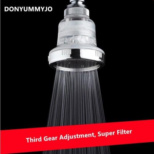 Multifunction Pressurize Water-saving Bath Shower Nozzle Sprinkler Sprayer Filter SPA Shower Head Rainful Shower Head