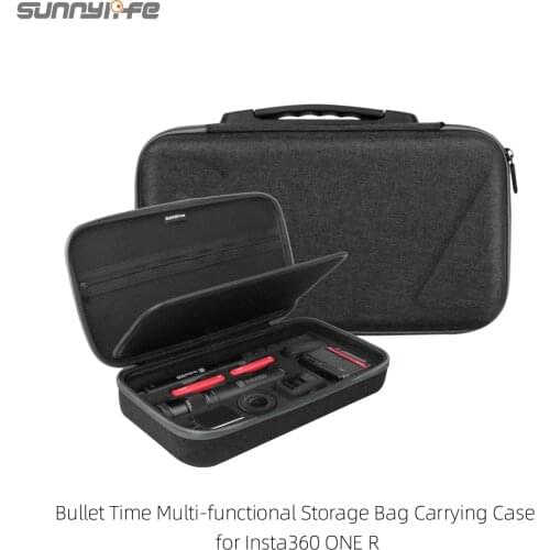Sunnylife Bullet Time Multi-functional Carrying Case Storage Bag for Insta360 ONE R