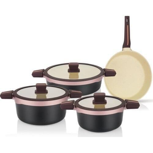 Gourmia Granite Cookware Set luxury cookware set quality cookware