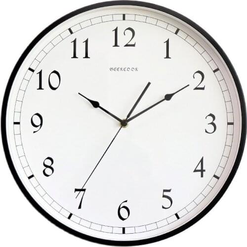 14 Inches 3D Nordic Wall Clock Modern Design Metal Living Room Decoration Clock Mechanism Mute Digital Quartz Clocks Zegary Gift