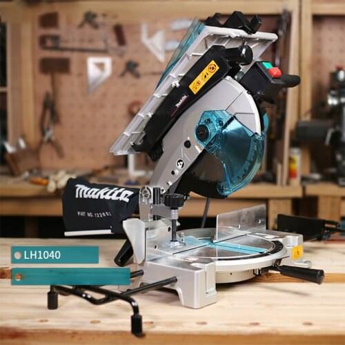 Japan LH1201 Table Saw Oblique Aluminum Machine Alloy Plastic Steel Woodworking Cutting Chainsaw 1650W Power 3800rpm High Speed