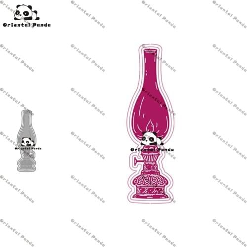 New Dies 2021 Camper Van Metal kerosene lamp Dies diy Dies photo album cutting die Scg new die for cuttinrapbook Flower craft