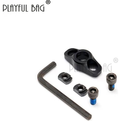 PB Playful bag CS sport Handguard QD buckle base mlok/keymod dual system CS QD buckle base Tactical DIY toys equipment QC34S