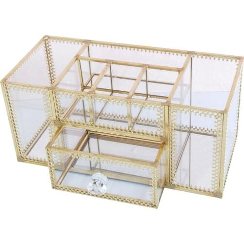 Clear Makeup Cosmetic Storage Organizer - Easily Organize Your Cosmetics,Jewelry