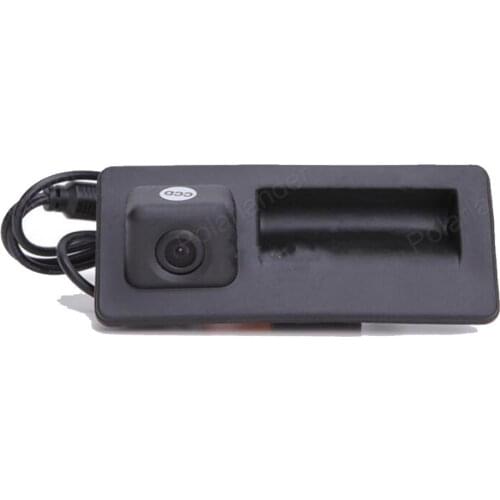 For Audi A6L 2011 Q7 11 12 Trunk Handle Rear View Camera Reversing Parking Assist waterproof camera