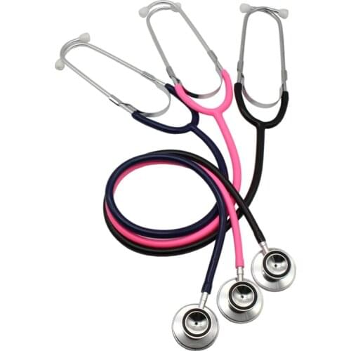 High Quality Stethoscope Aid Dual Head EMT Stethoscope Portable Medical Auscultation Stethoscope Device Equipment Tool