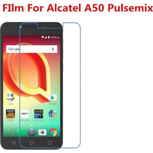 1/2/5/10 Pcs Ultra Thin Clear HD LCD Screen Protector Film With Cleaning Cloth Film For Alcatel A50 Pulsemix