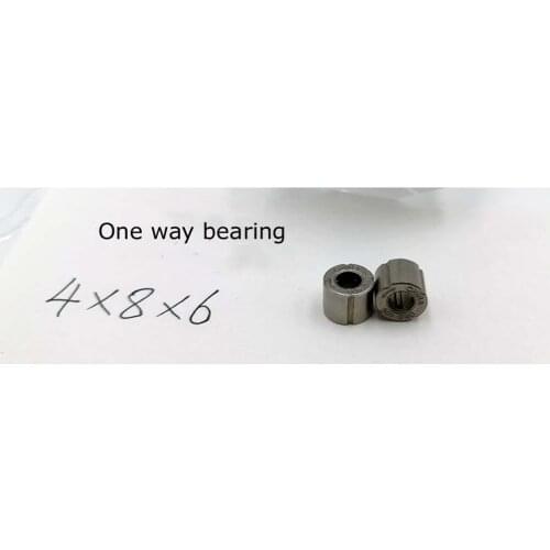 10pcs/lot Micro clutch One-way bearing OWC408 GXLZ GXRZ 4*8*6mm Inner diameter 4mm Micro clutch High quality
