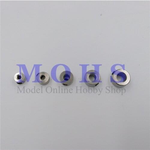 10pcs/lot high quality 2.1 2.6 3.1 4.1 5.1mm landing gear wheel stop set collar wheel stopper rc landing gear wheel stoper
