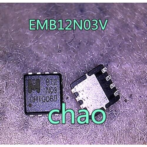 5 pieces) EMB12N03V B12N03 QFN