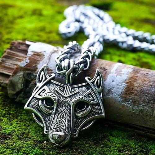 Viking Amulet Wolf Head Fox Mask Original Animal Viking Pendant Jewelry