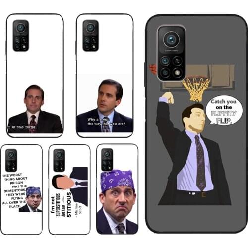 Michael Scott The Office Phone Cover For Xiaomi Mi 11 Lite Ultra 9T 10T Pro Note 10 POCO F3 F2 M3 X3 NFC Pro Case