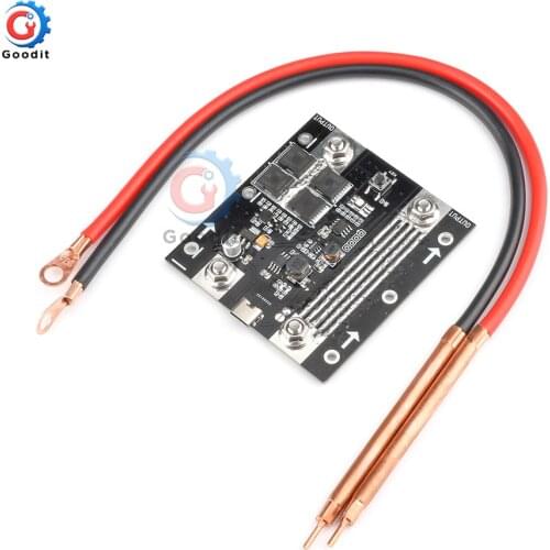 DIY 5-gear DC4.5-5.5V 18650 lithium battery spot welder 5-gear motherboard DIY complete set of accessories can be charged