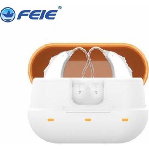 MY-2 Double Ear Rechargeable Audifonos 2 pieces Hearing Aid Portable Sound Amplifier Invisible Adjustable Tone hearing aid