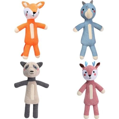 Pet Dogs Toys Funny Small Dog Sound Cartoon Toy Chewing Plush Toys Puppy Molar Tooth Cleaning Product Pet Training Supplies