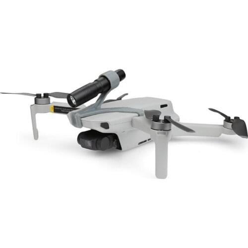 Lightweight Flashlight Torch Bracket Kit Quick Release Night Flight Searchlight Holder for DJI Mavic Mini Drone Spare Part