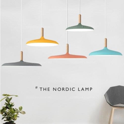 Macarons single pendant lights yellow/pink/green/blue/grey hanging cord pendant lamp suspension luminaire elegant fashion design