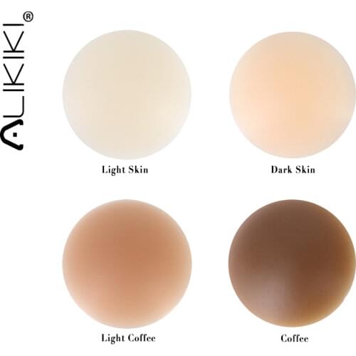 2 Pairs/Lot Reusable Invisible Silicone Nipple Covers Self Adhesive Breast Chest Bra Pasties Pad Stickers Boob Tape 7cm 8cm 10cm