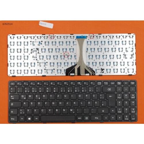 German QWERTZ New Replacement Keyboard for Lenovo Ideapad 100-15IBD B50-50 Laptop NO Frame
