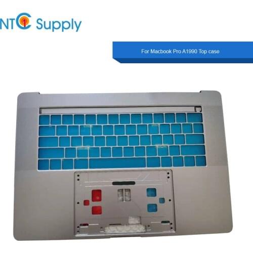 Laptop New A1990 Topcases Space Grey Silver US UK Layout Plam rest For Macbook Pro Mid 2018 15.4" A1990 top case cover EMC 3215