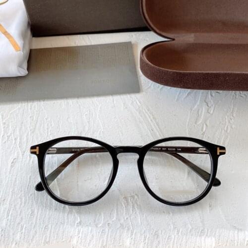 Tom TF5294 Optical Eyeglasses Frames Fashion Round Acetate Women Men Reading Myopia Prescription EyeGlasses With original Box