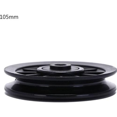 Durable Nylon Bearing Pulley Wheel Cable Gym Fitness Equipment Part 90/105mm