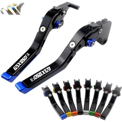 MOFO CAIZHUANGSHI CNC Folding&Extending Brake Clutch Levers For SUZUKI GSX1250 F/SA/ABS GSX1250FA GSX 1250 FA 2010-2016