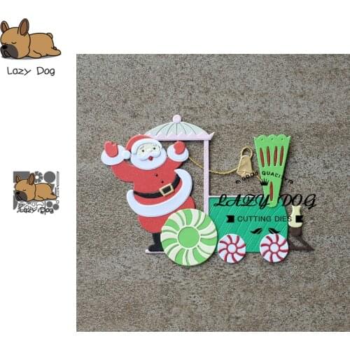 Santa Claus Christmas Metal Cutting Dies Scrapbooking Stencil Decorative Craft Embossing Die Cuts Card Making New Dies For 2019
