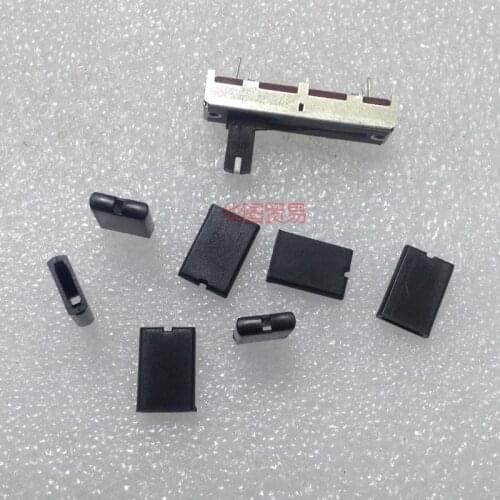 20pcs straight slider potentiometer fader knob cap with light / W10MM L14.5MM thick 3MM